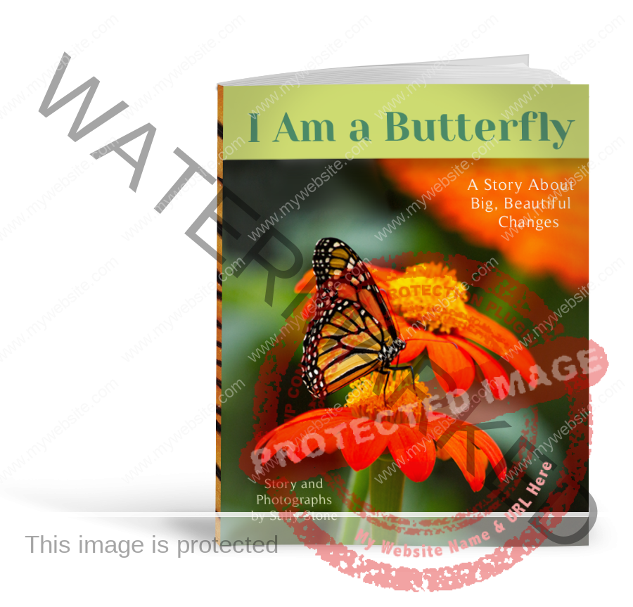 I Am a Butterfly Mock-Up